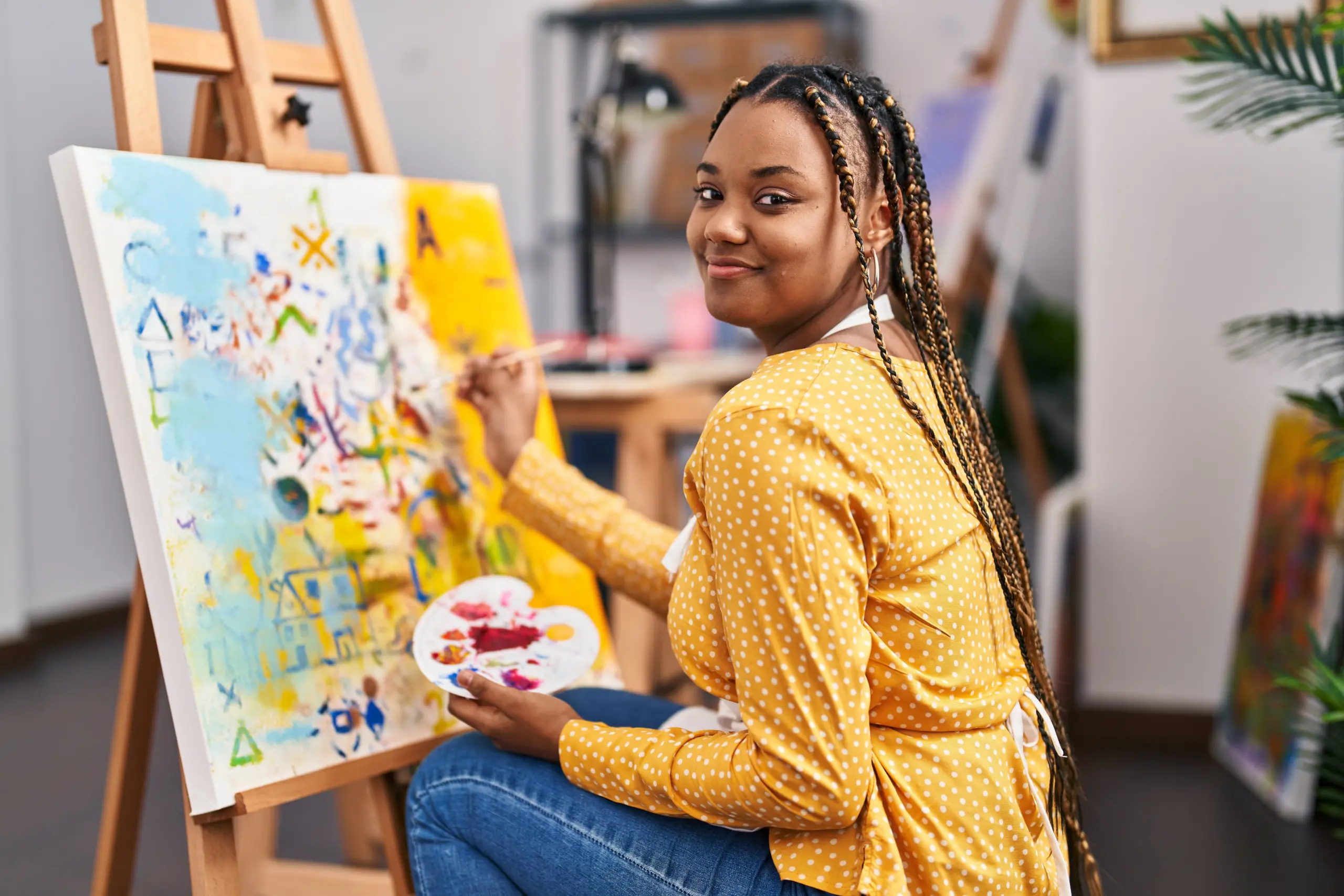 Activities during recovery supported by art therapy and self-expression