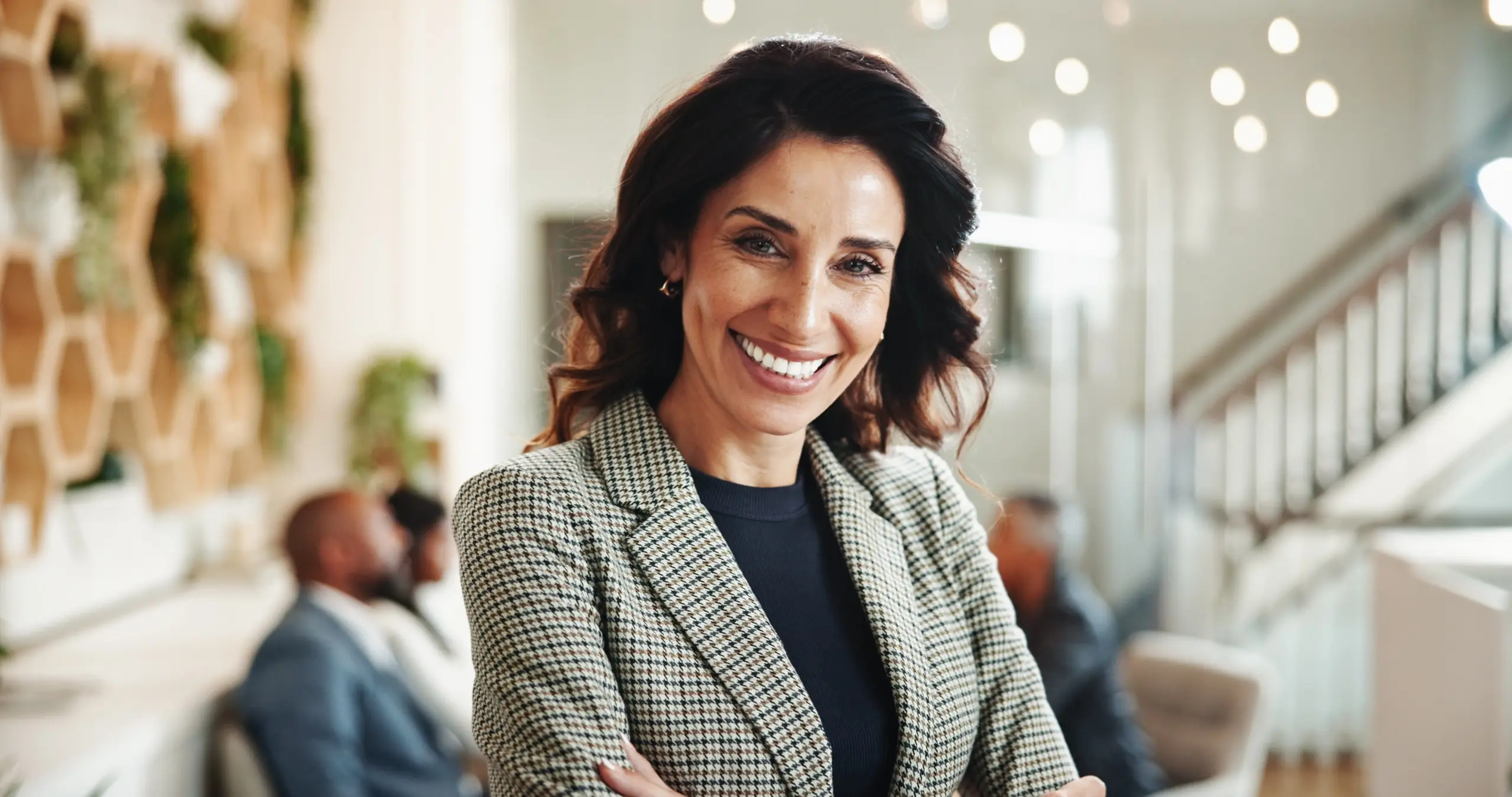 Professional person in recovery ready to rebuild their reputation in a modern office setting.